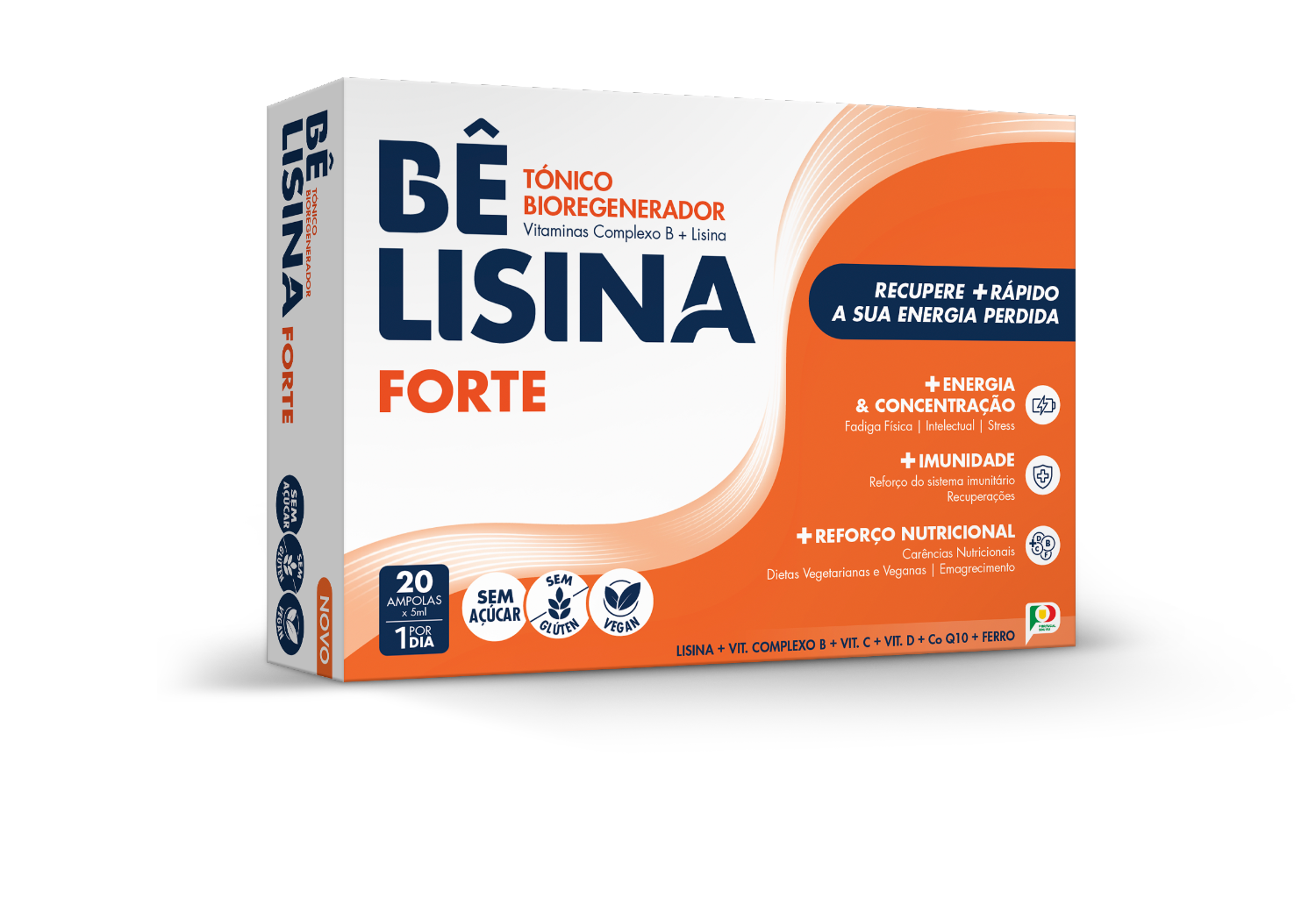 Bêlisina Forte Ampolas 20amp