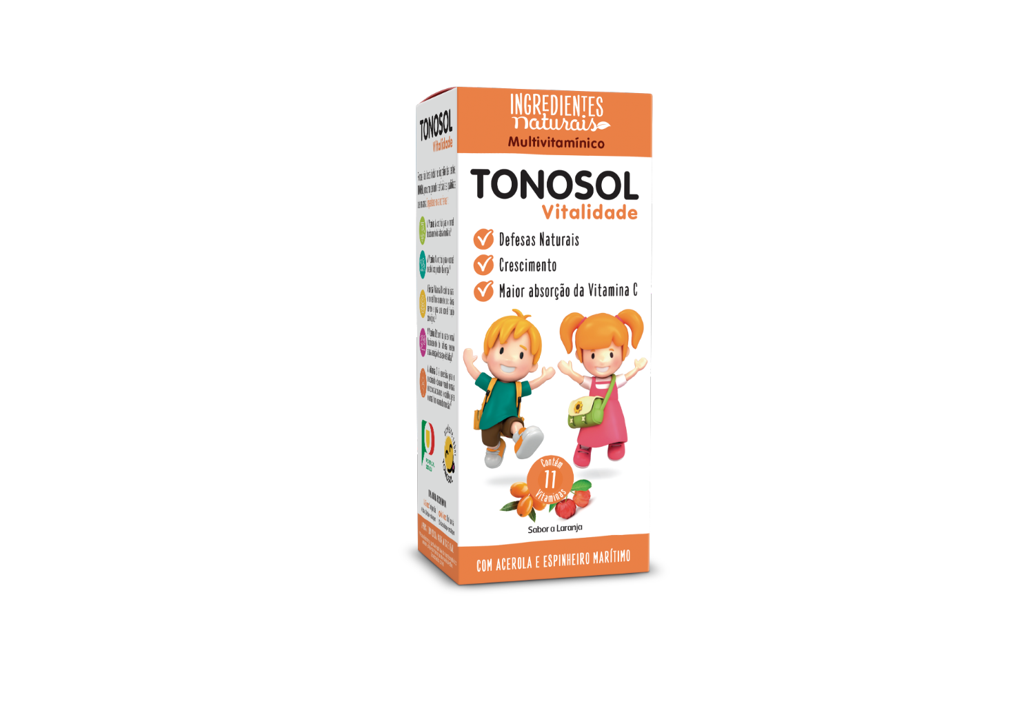 Tonosol Vitality 200 ml | Multivitamin Syrup for Energy and Defences