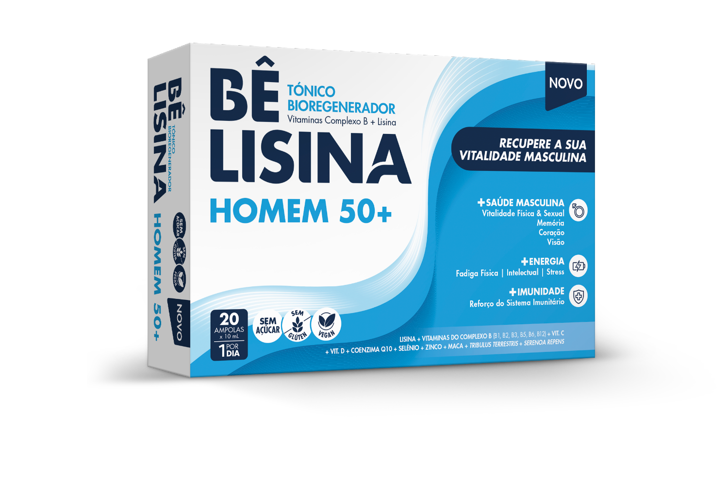 Bêlisina Homem 50+20amp