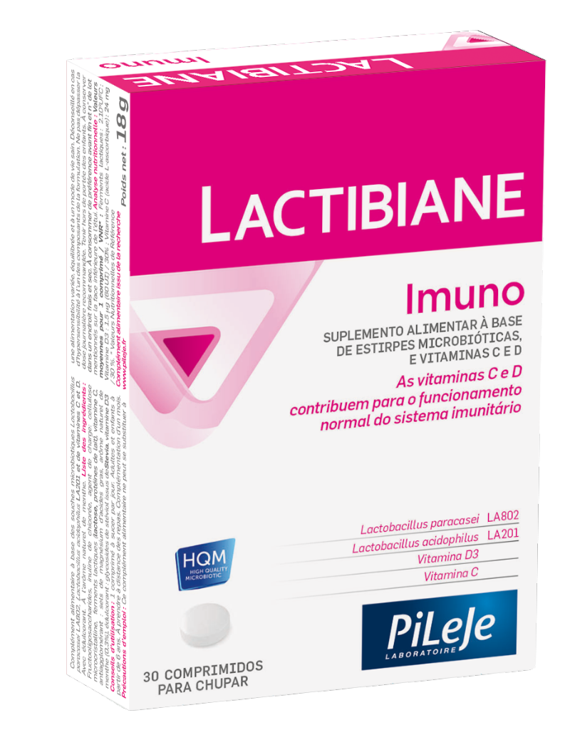 Pileje Lactibiane Imuno 30comp chupar