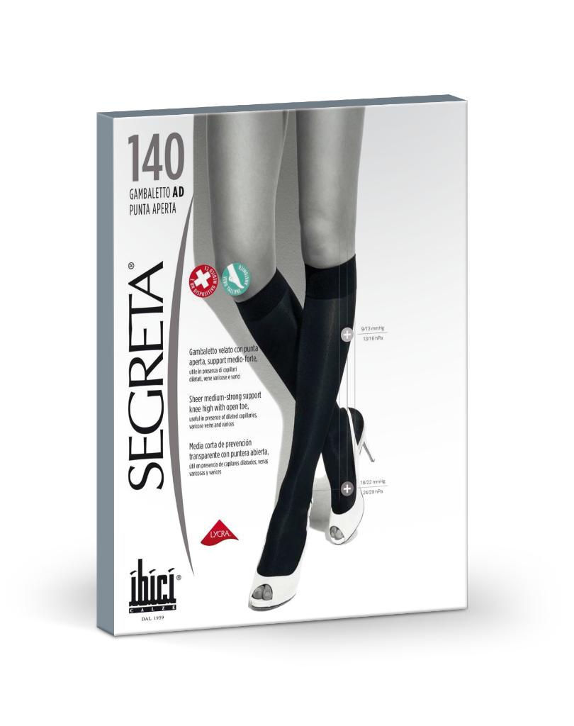 Ibici Segreta Meias AD Punta Aperta 140 Chamois 36 T3