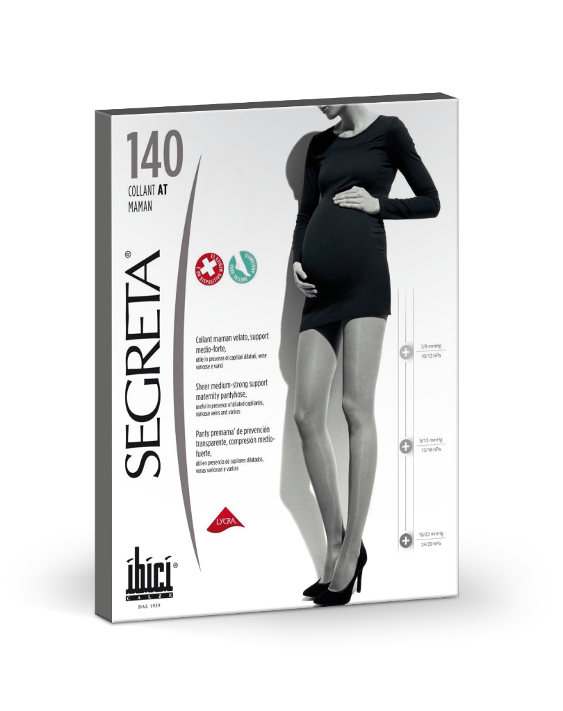 Ibici Segreta Collants Maman 140 Nero T3