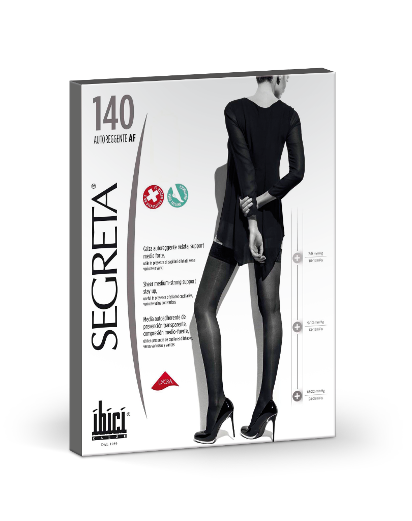 Ibici Segreta Meias Stay Up Classic 140 Chamois 36 T1