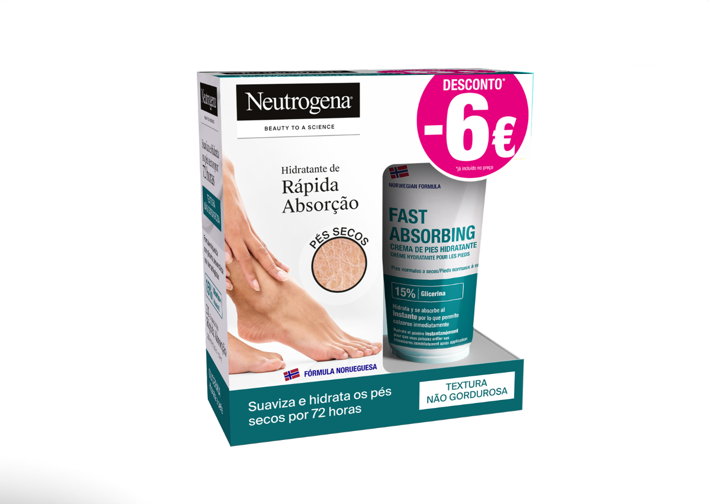 Neutrogena Pés Creme 100g  Pack Duplo