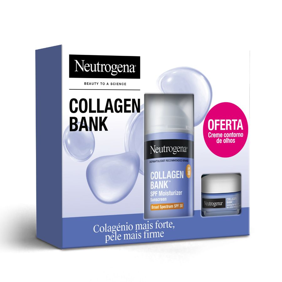 Neutrogena Collagen Bank Creme FPS30 + Gel Creme Olhos