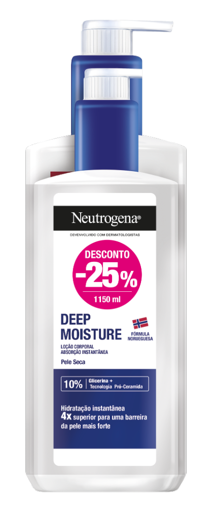 Neutrogena Hidratação Profunda Loção 750ml + 400ml - Promo