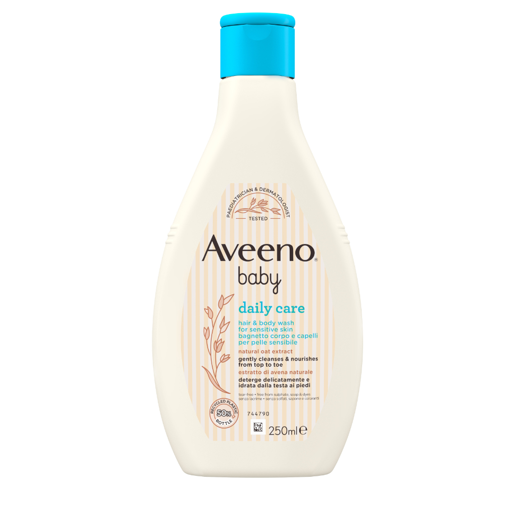 Aveeno Baby Daily Care Banho Corpo e Cabelo 250ml