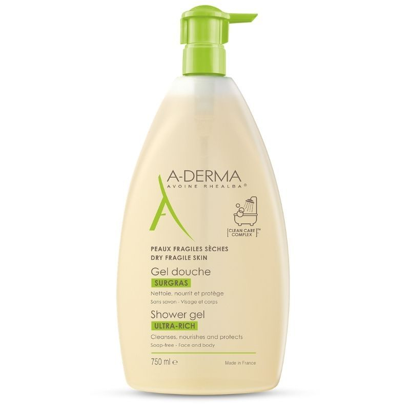 A-Derma Gel Duche Ultra Rico ECO 750ML