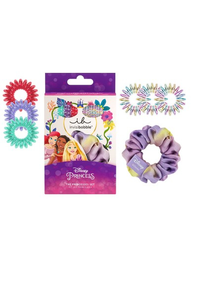 Conjunto de Princesas Disney Invisibobble (x7 unidades)