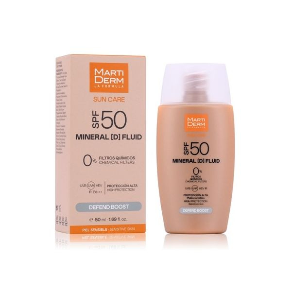 Martiderm Mineral D Fluid SPF50 - 50ml Ouro Líquido