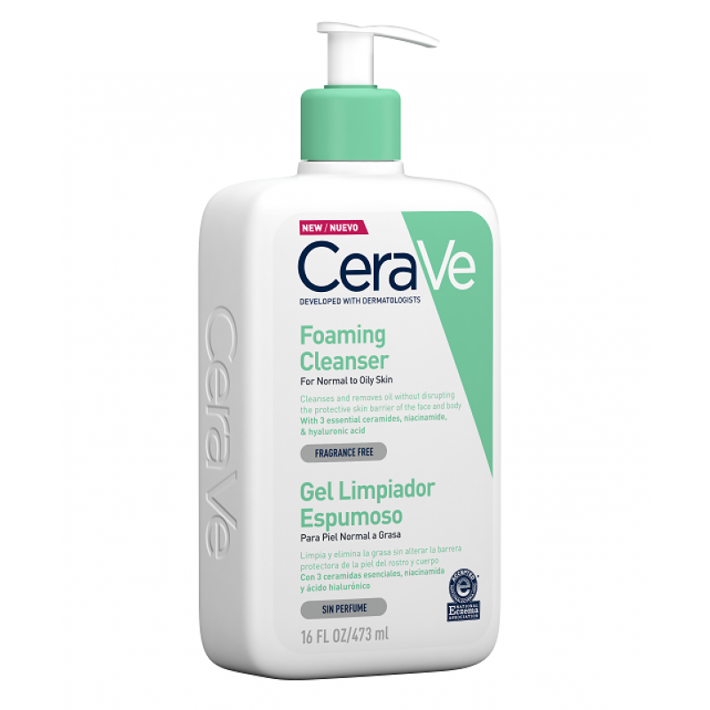 CeraVe Gel Espuma Limpeza S/Sabao 473ml