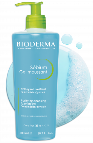 Bioderma Sebium Gel Moussant 500ml Promo