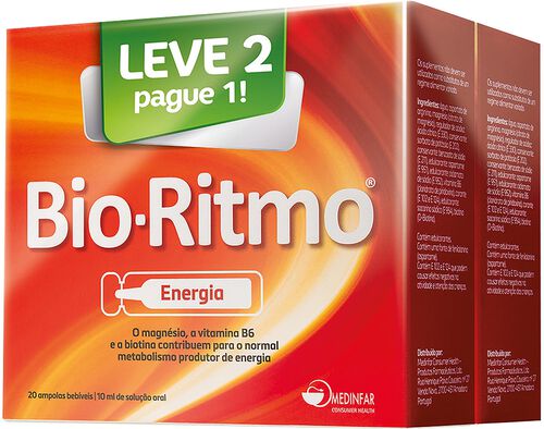 Bio Ritmo Energia 20amp Pack 2un 