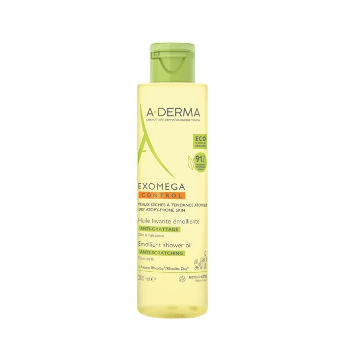 A-Derma Exomega Control Oleo Duche Emoliente 200ml