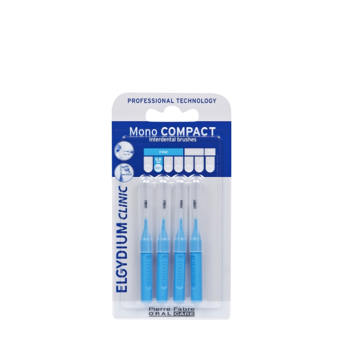 Elgydium Clinic Escovilhao Mono Compact Azul 4un
