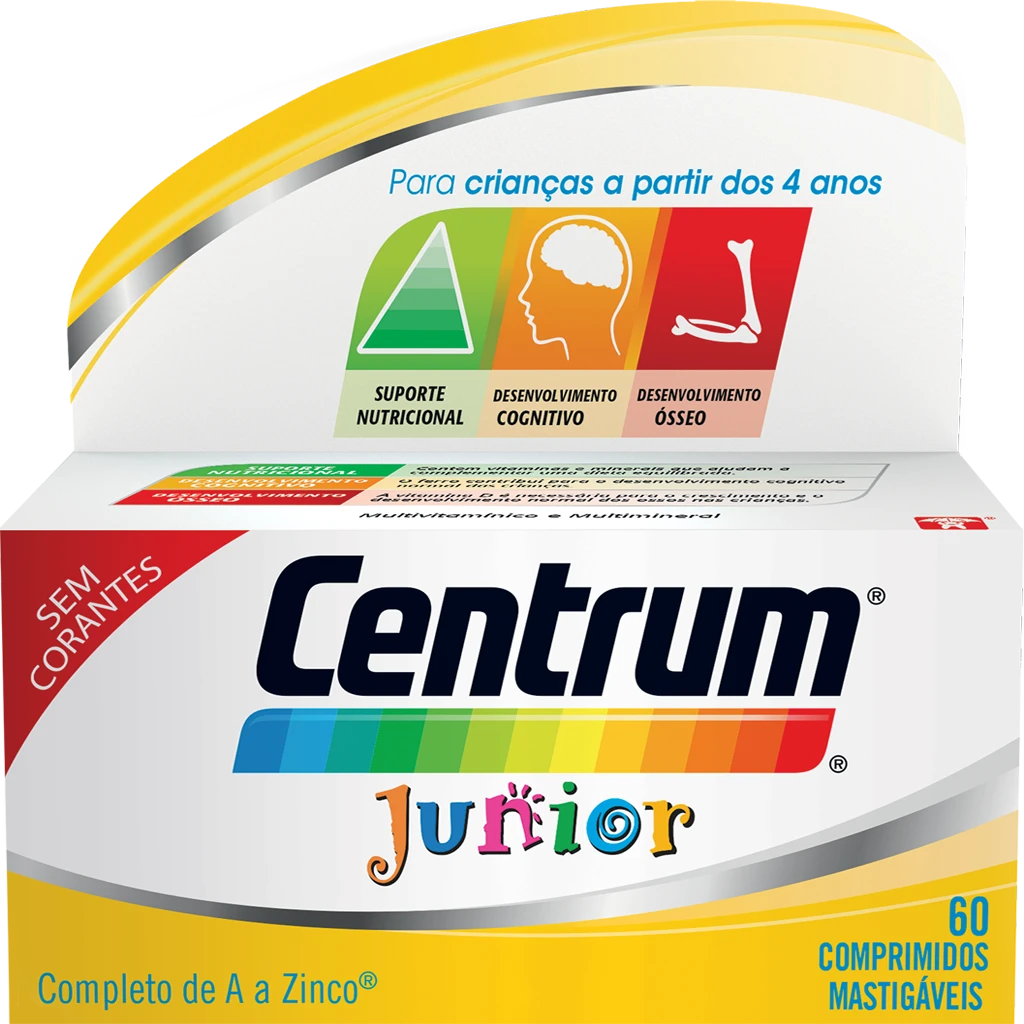 Centrum Junior (x60 comprimidos mastigáveis)