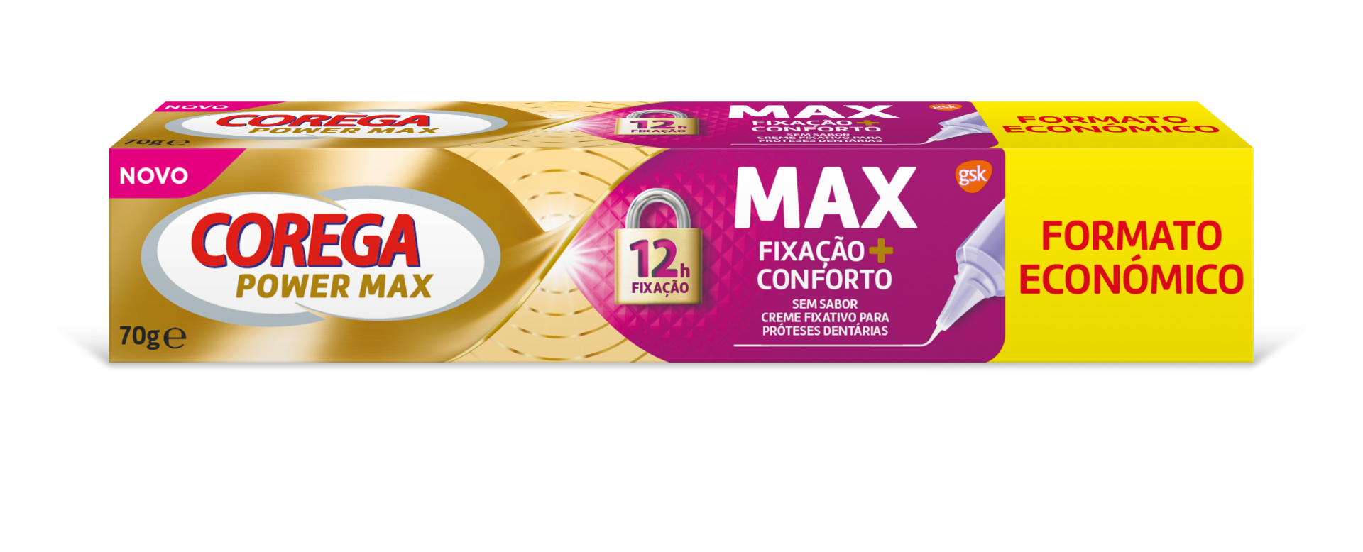 Corega Ultra Adesivo Forte Creme Dental - 70g