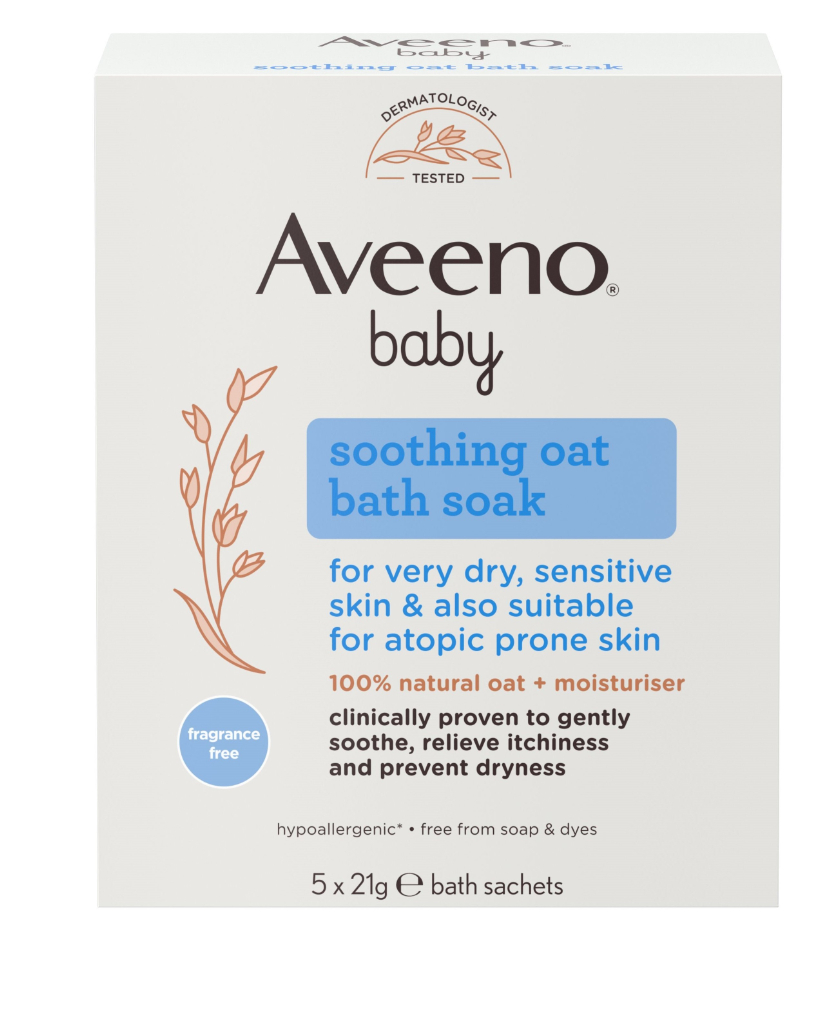 Aveeno Baby Po Banho Aveia pele Atopica 12g 5saq