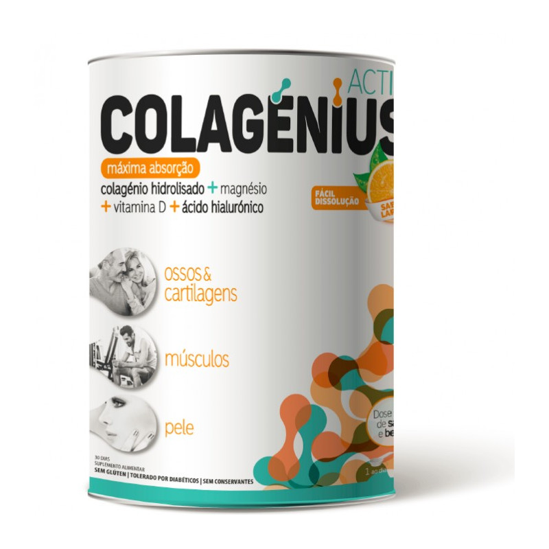 Colagenius Active Laranja Po 345g