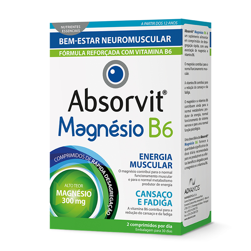 Absorvit Magnesio+B6 60comp