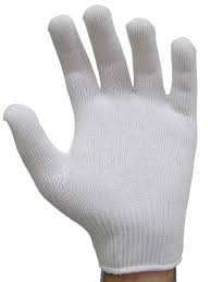 Handschuh aus Baumwolle Mittelgroße Größe 7-8 - Namensüberprüfung