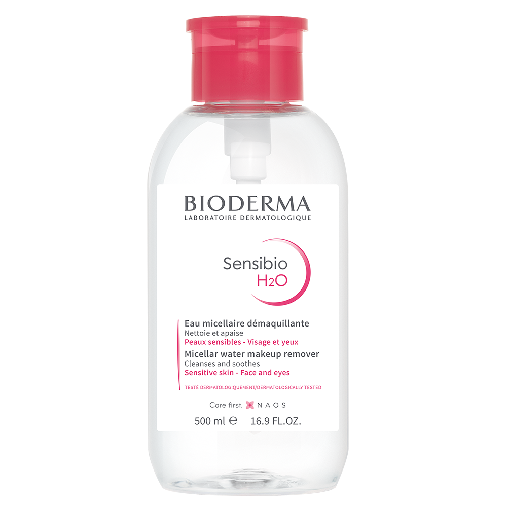 Bioderma Sensibio Água Micelar H2O Pump Invertido - 500ml