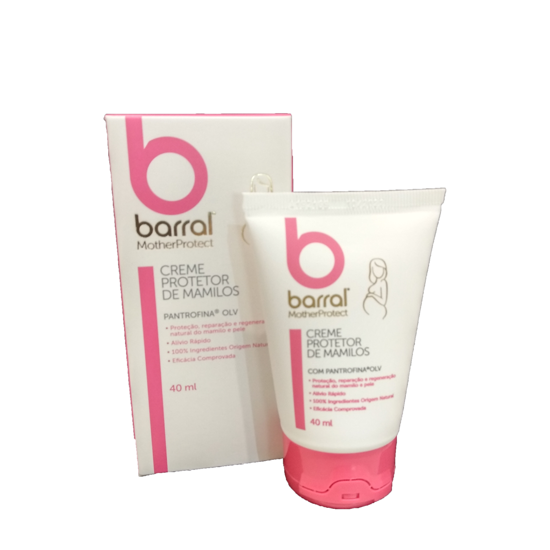 Barral Motherprotect Creme Mamilos 40ml