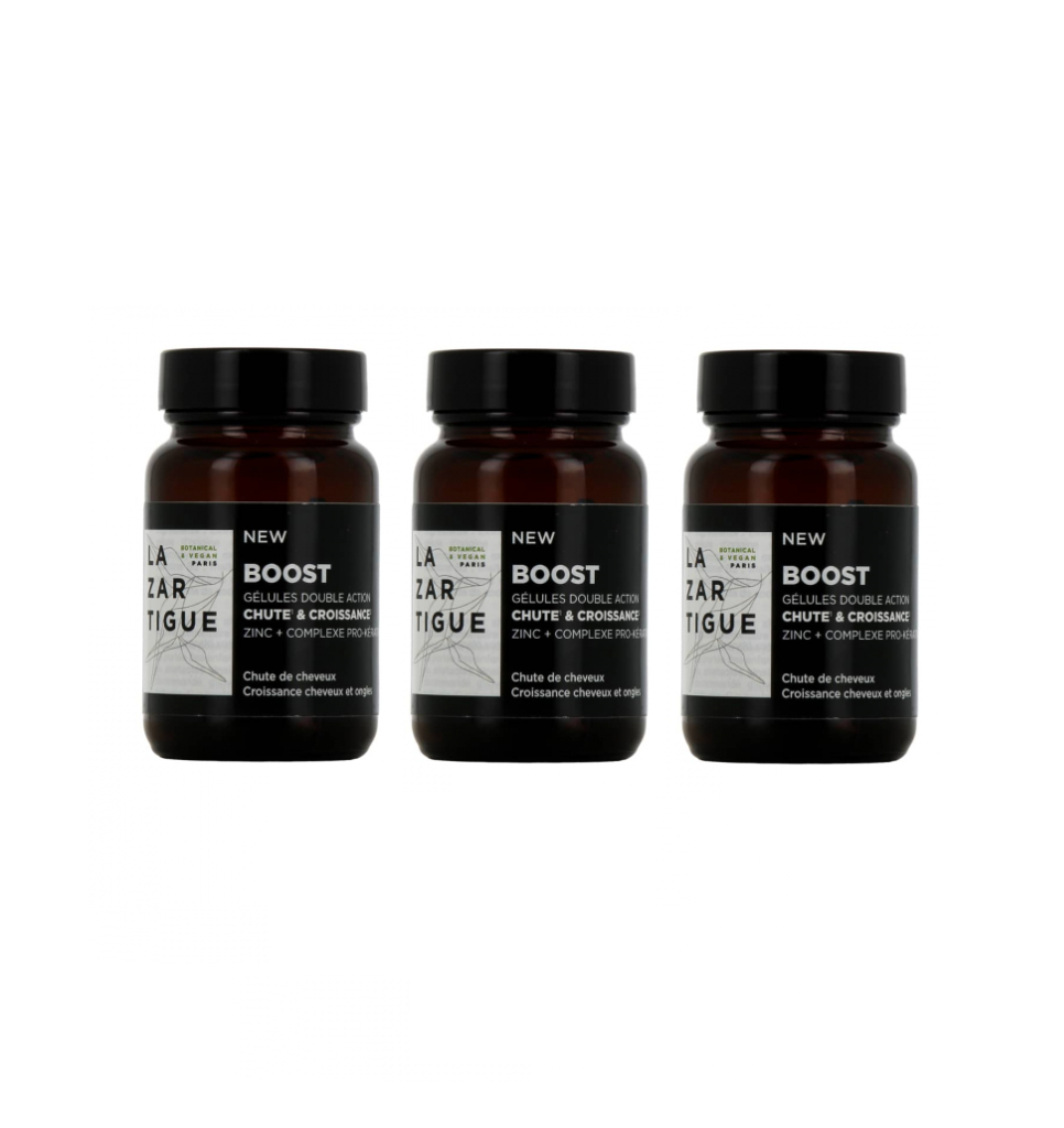 Lazartigue Boost Cab/Unhas 30caps 3un -Promo 2=3