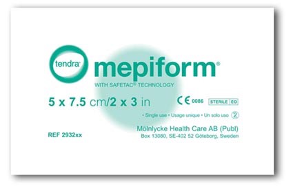 Mepiform 5 x 7,5 cm 5un