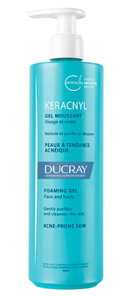 Ducray Keracnyl Gel Espuma Rosto/Corpo 400ml