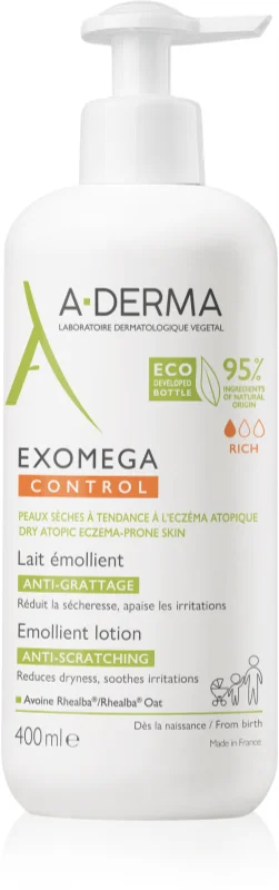 A-Derma Exomega Leite Emoliente 400ml