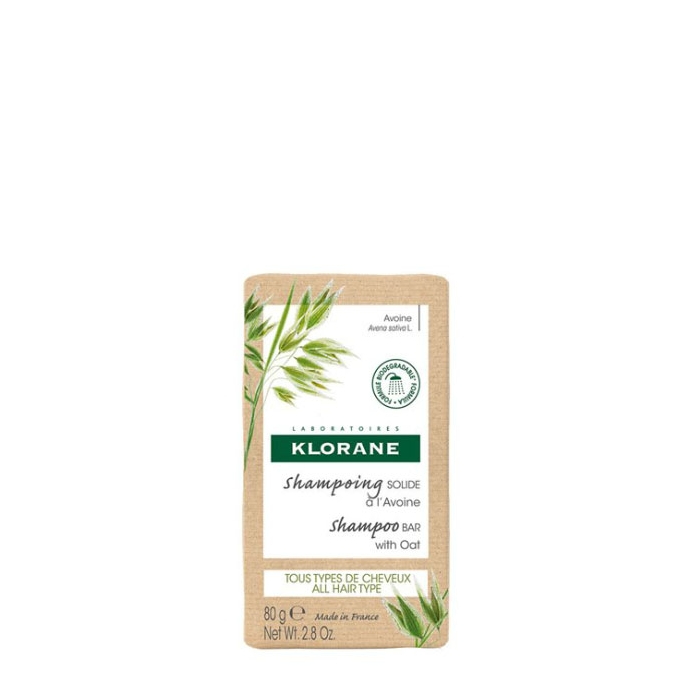 Klorane Shampooing Solide Avoine Extra Doux 80g