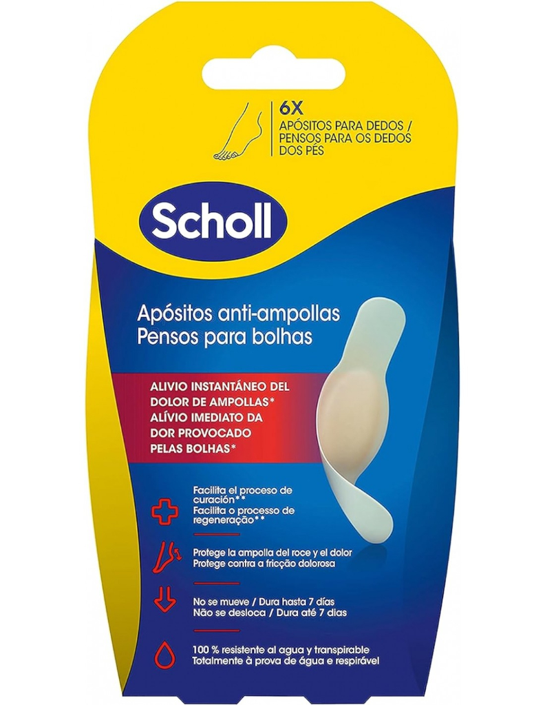 Scholl Pensos Bolhas Tam Pequeno 6un- 76-4000185