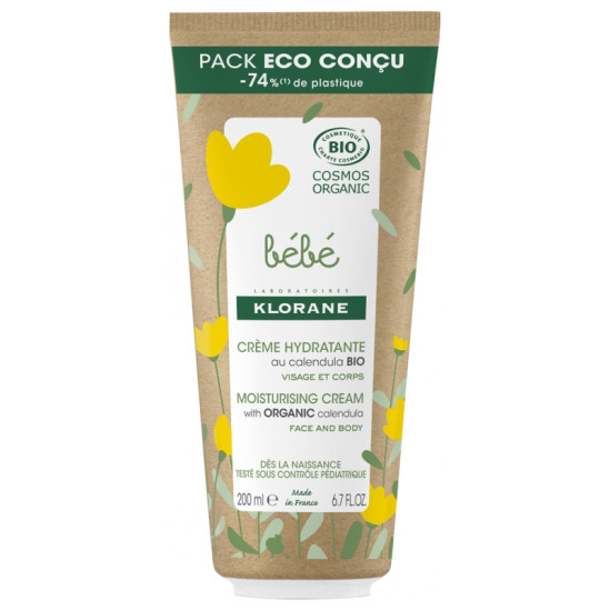 Klorane Bebe Creme Hidratante BIO 200ml