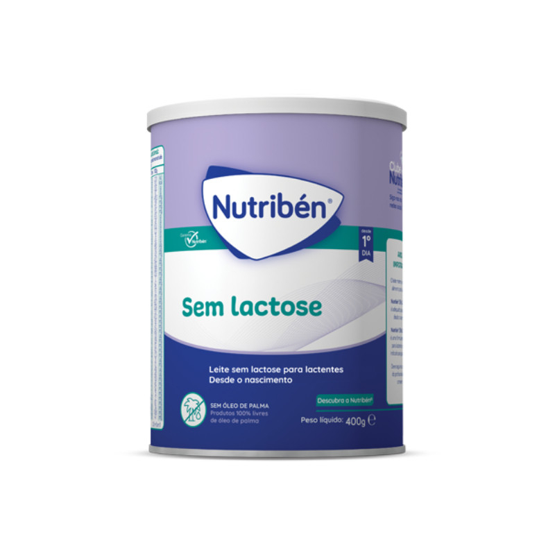 Nutriben Leite sem Lactose 1 - 400g