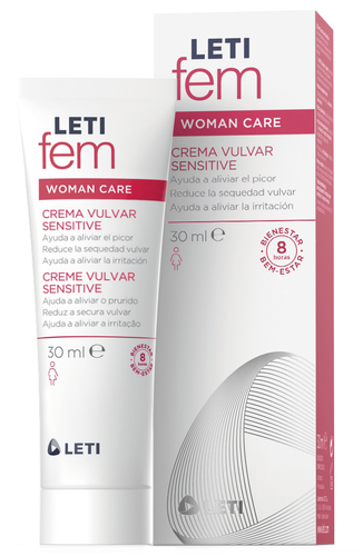 Letifem Sensitive Creme Vulvar 30ml