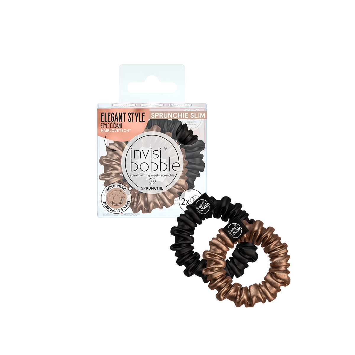 Invisibobble Sprunchie Slim True Golden 2un