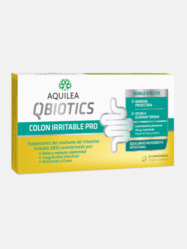 Aquilea Qbiotics Ibs Pro Colon Irritável 30comp