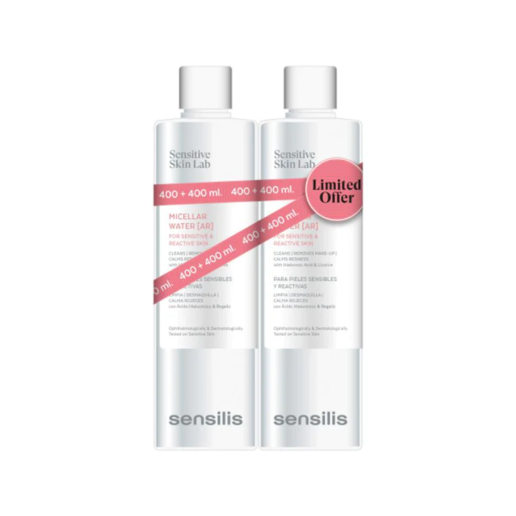 Sensilis Micelar Water AR 400ml 2un - Promo