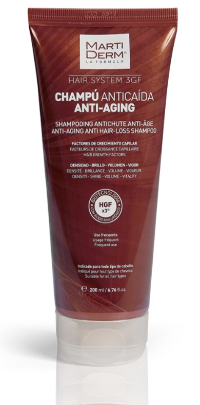 Martiderm Hair System Champô Revitalizante Anti-Envelhecimento - 200ml