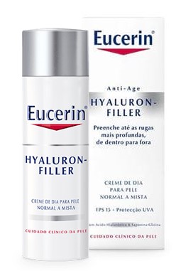 Eucerin Hyaluron-Filler Creme Dia Pele Normal/Mista - 50ml