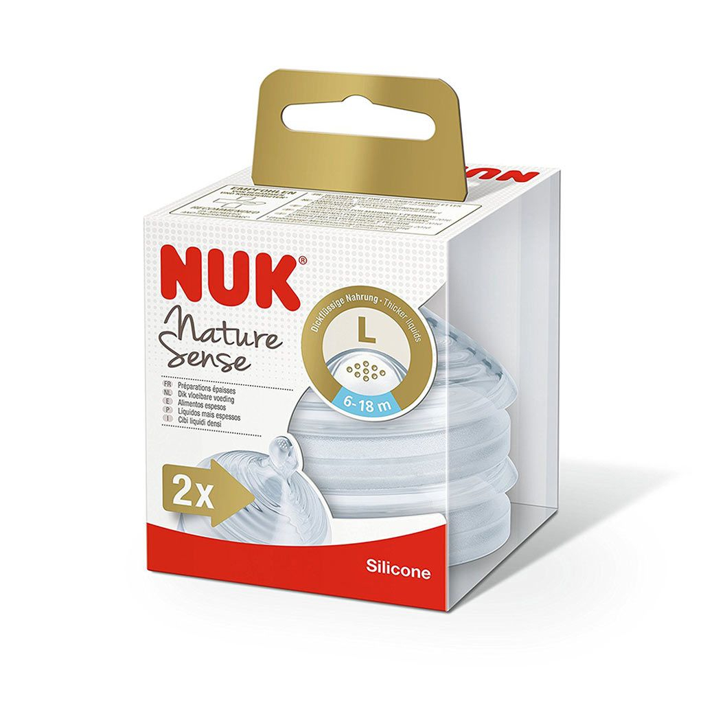 Nuk For Nature Tetina Sil TamL 2un
