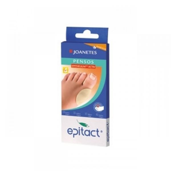 Epitact Ovales Hallux-Pflaster 4,4x5,6cm 2 Stk