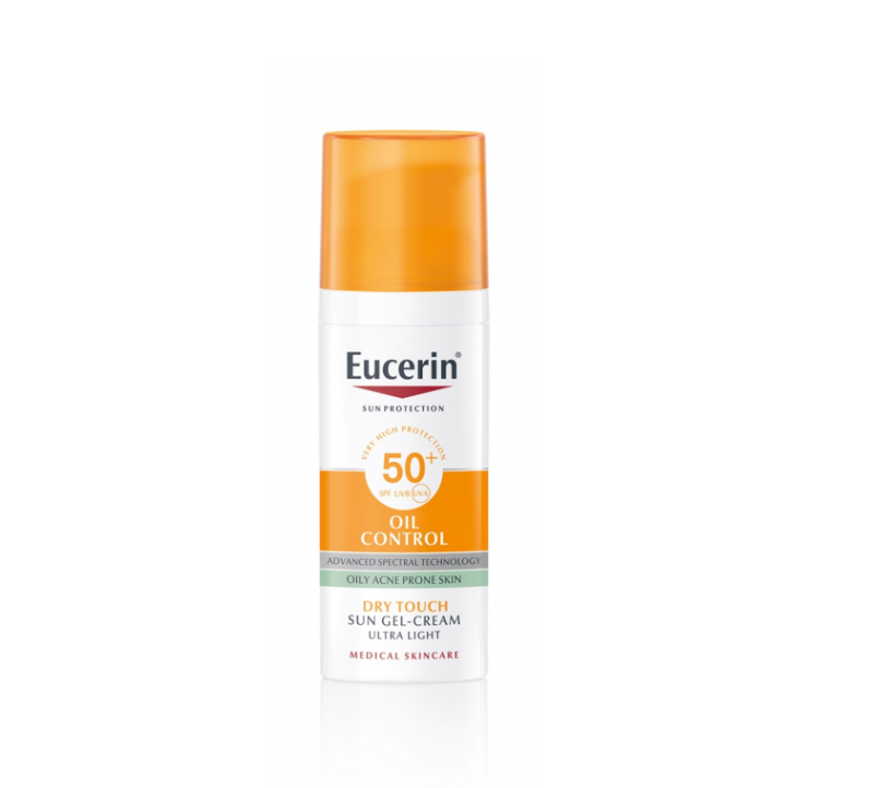 Eucerin Oil Control Gel Cr Toque Seco FPS50+ 50ml