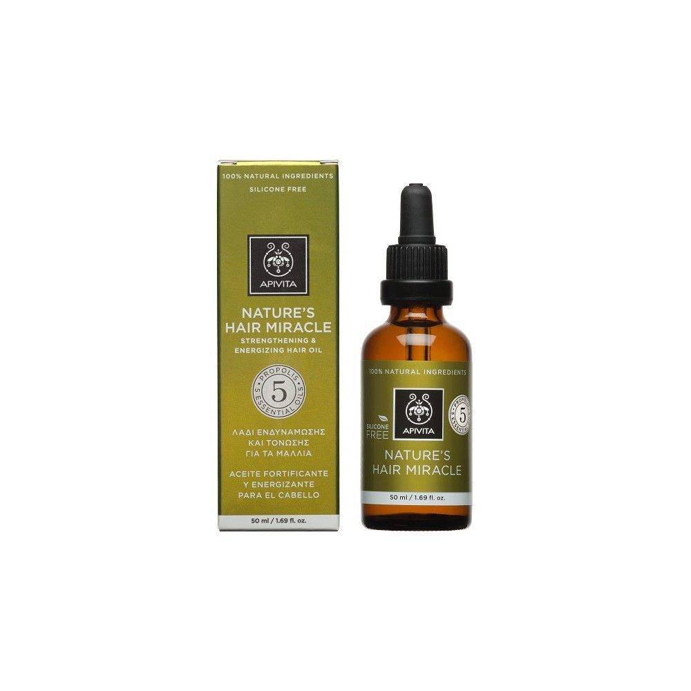 Apivita Oleo Capilar Fortificante Energizante 50ml