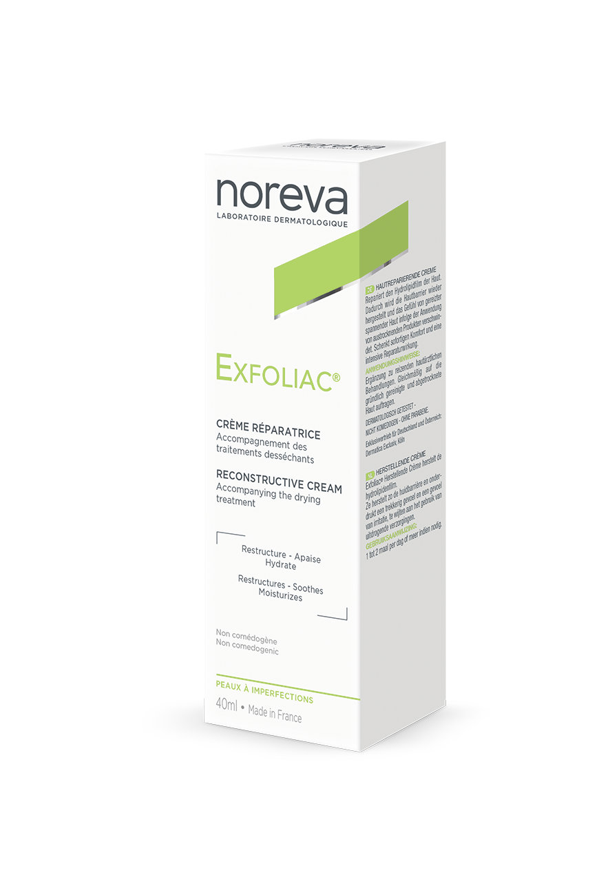 Noreva Exfoliac Cr Reparad 40ml