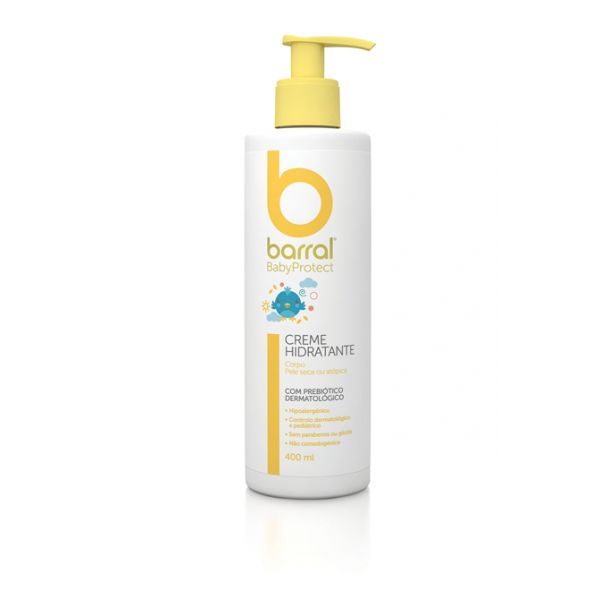 Barral Babycare Creme Hidratante Pele Sensível - 400ml