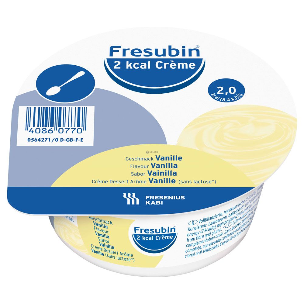 Fresubin 2Kcal Creme Baunilha 4x125g