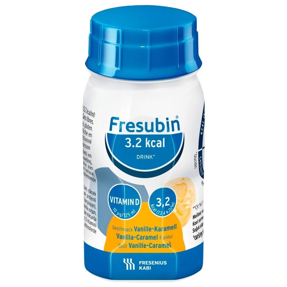 Fresubin 3,2kcal Baunilha Caramelo 125ml 4un