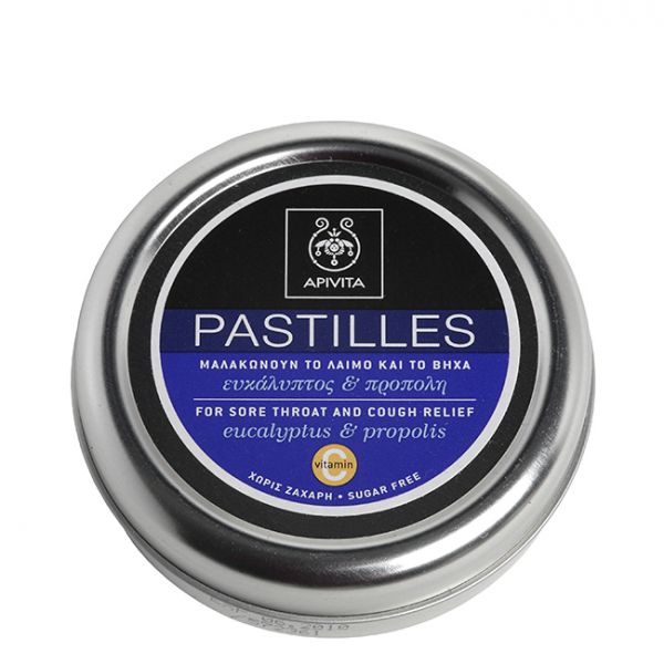 Apivita Pastilhas Eucalipto/Propolis 45g